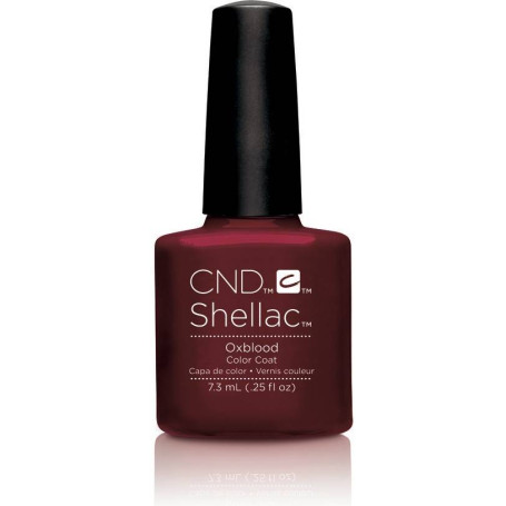 Shellac nail polish - OXBLOOD CND - 1