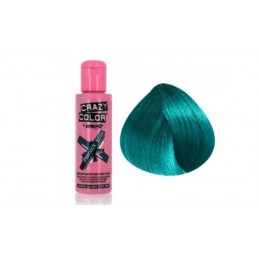 Crazy Color Semi Permanent Hair Colour Dye Cream by Renbow Peacock Blue CRAZY COLOR - 1