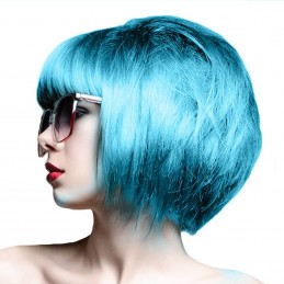 Crazy Color Semi Permanent Hair Colour Dye Cream by Renbow 67 Blue Jade CRAZY COLOR - 2