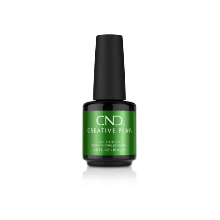 CREATIVE PLAY GEL POLISH - GREEN SCREAM CND - 1