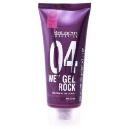 Wet gel rock - Flexible, resistant styling hold with memory effect Salerm - 1
