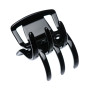 Small size regular shape hair jaw clip in Black Kosmart - 1