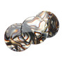 Medium size special ornament hair barrette in Onyx Kosmart - 2