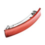 Medium size rectangular shape hair barrette in Red Kosmart - 2