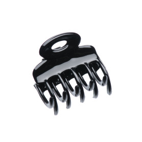 Very small size regular shape hair jaw clip in Black Kosmart - 1