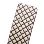 Medium size rectangular shape Hair barrette in Ivory and violet Kosmart - 4