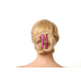 Medium size regular shape Hair claw clip in Pink Kosmart - 4