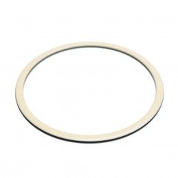 Medium size round shape Bracelet in Ivory and black Kosmart - 1