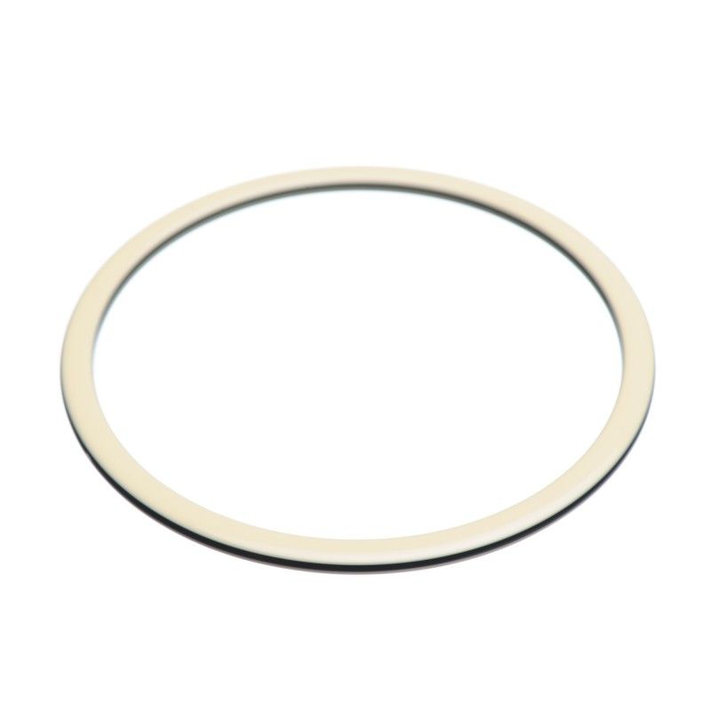 Medium size round shape Bracelet in Ivory and black Kosmart - 1