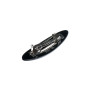 Small size oval shape Hair clip in Black Kosmart - 3