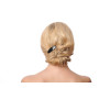 Small size oval shape Hair clip in Black Kosmart - 7