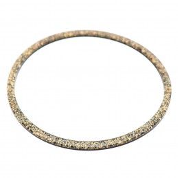 Large size round shape Bracelet in Gold glitter Kosmart - 1