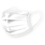 NONWOVEN MASK-ELASTIC WHITE, 50pcs Beautyforsale - 5