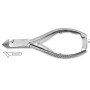 Pedicure nail nipper, stainless steel, half moon style head, size 13cm Kiepe - 1