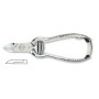 Pedicure nail nipper, carbon steel, nickel plated, size 11cm Kiepe - 1