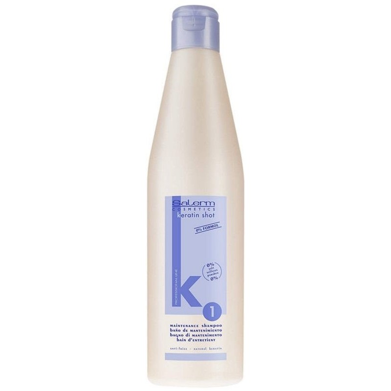Salerm Keratin Shot Maintenance Shampoo 18 Oz. K1 Salerm - 2