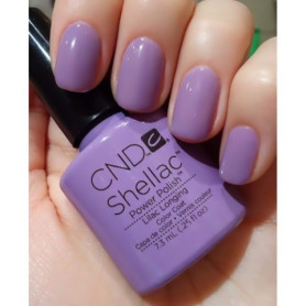 Shellac nail polish - LILAC LONGING