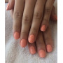 Shellac nail polish - SALMON RUN