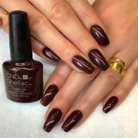 Shellac nail polish - CUPPA JOE