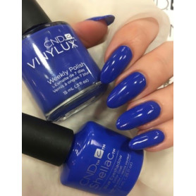 Shellac nail polish - BLUE EYESHADOW