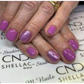 Shellac nail polish -  ITS NOW OAR NVR