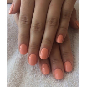 Shellac nail polish - SALMON RUN