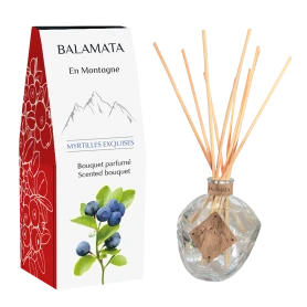 Home fragrance reed diffuser - Myrtilles Exquises, 100ml