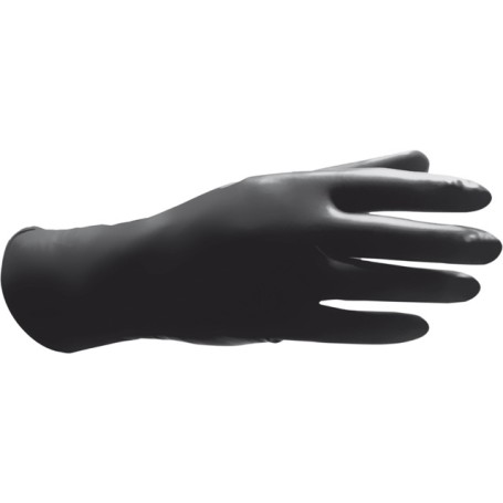 Reusable Gloves BLACK TOUCH, L, 10PCS