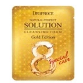 TESTER, Deoproce Natural Perfect Solution Cleansing Foam Gold Edition , 2,5 ml