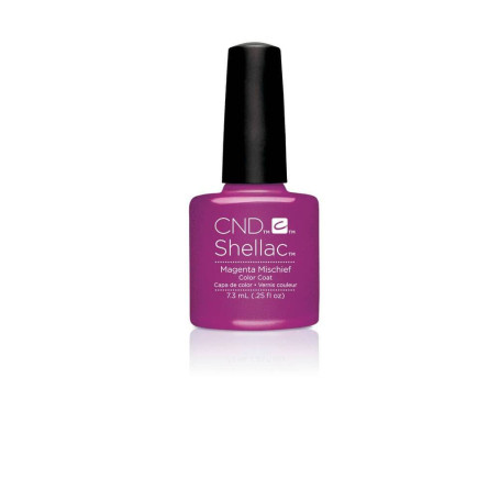 Shellac nail polish - MAGENTA MISCHIEF CND - 1