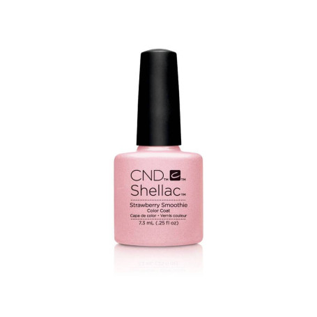 Shellac nail polish - STRAWBERRY SMOOTHIE CND - 1