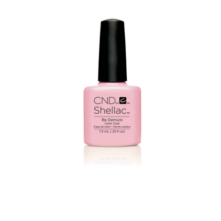 Shellac nail polish - BE DEMURE CND - 1