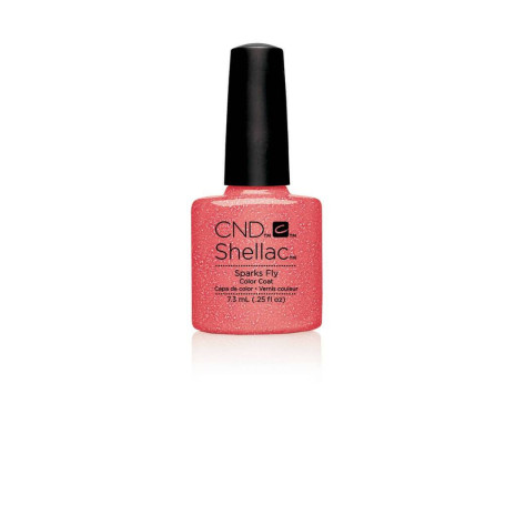 Shellac nail polish - SPARKS FLY CND - 1